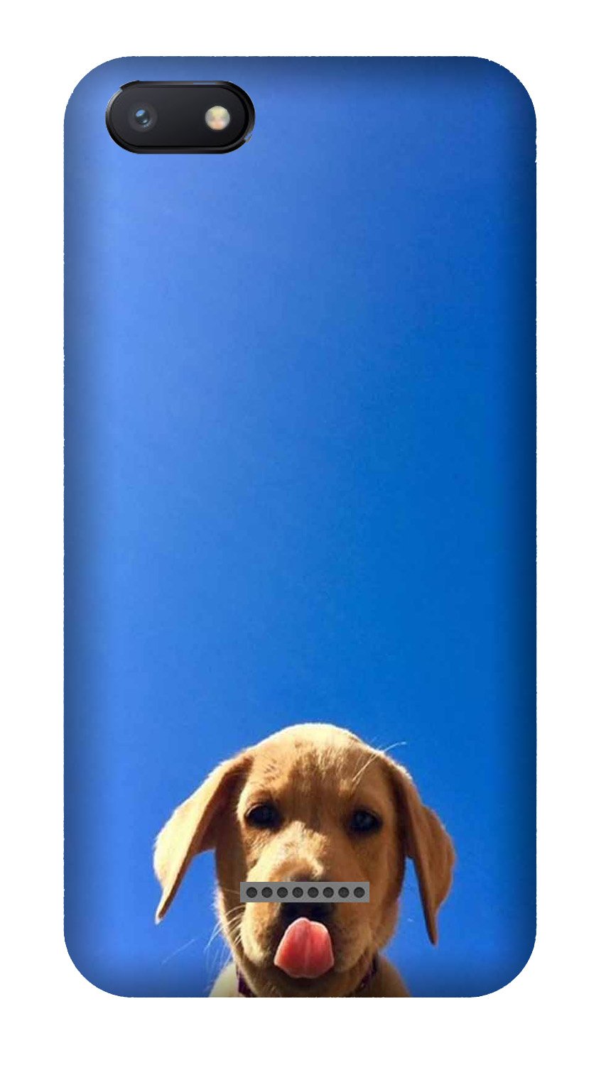 Dog Mobile Back Case for Redmi 6A  (Design - 332)