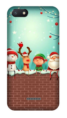 Santa Claus Mobile Back Case for Redmi 6A  (Design - 334)