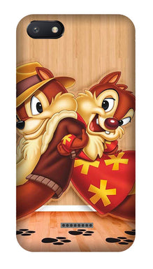 Chip n Dale Mobile Back Case for Redmi 6A  (Design - 335)