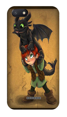 Dragon Mobile Back Case for Redmi 6A(Design - 336)