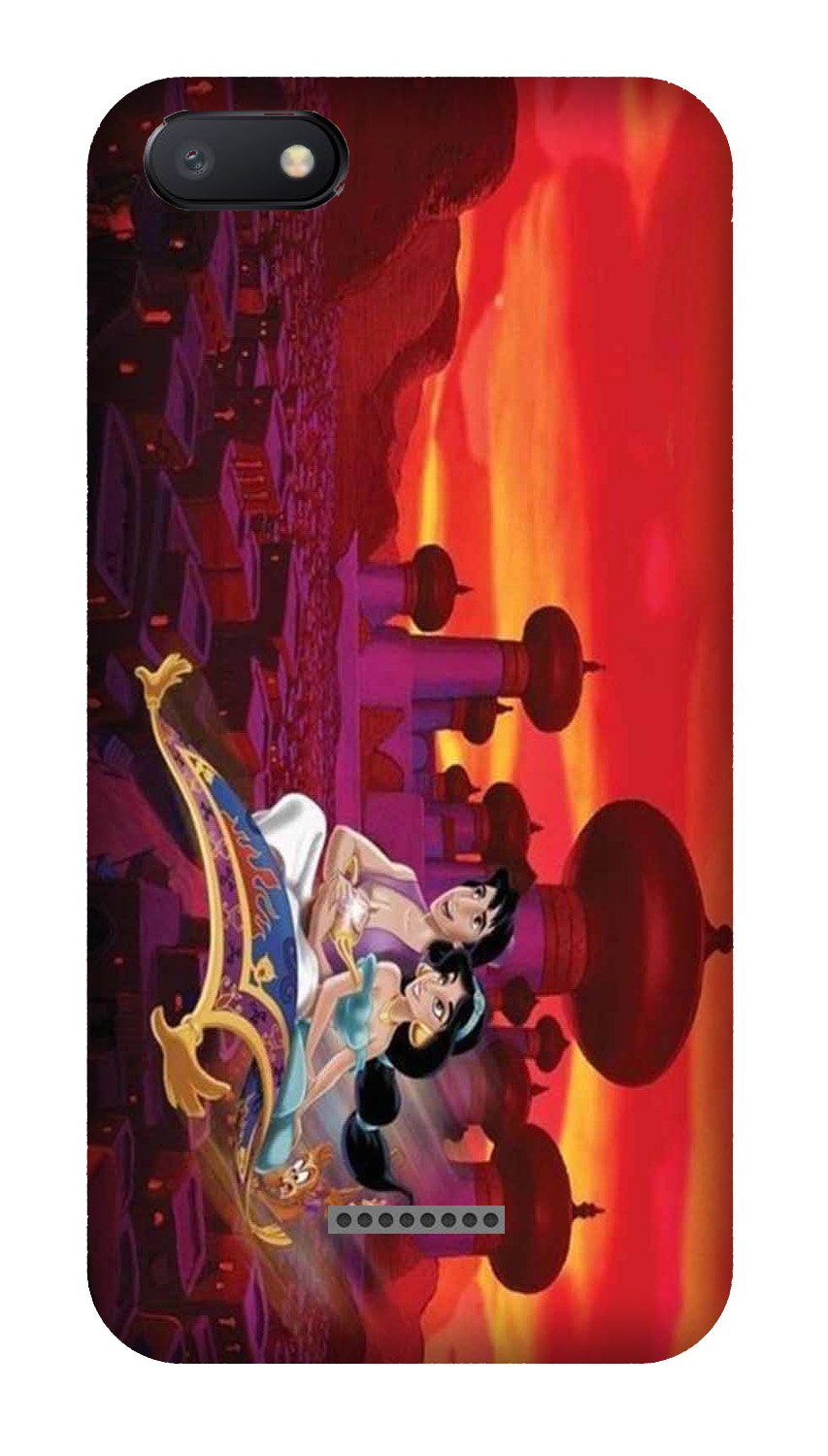 Aladdin Mobile Back Case for Redmi 6A  (Design - 345)