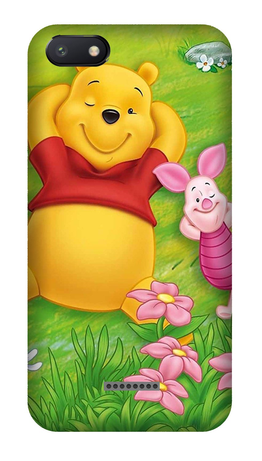 Winnie The Pooh Mobile Back Case for Redmi 6A  (Design - 348)