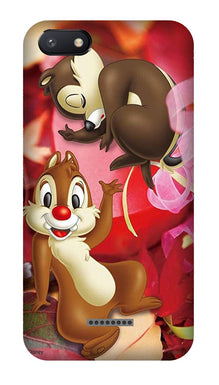 Chip n Dale Mobile Back Case for Redmi 6A  (Design - 349)