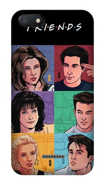 Friends Mobile Back Case for Redmi 6A  (Design - 357)