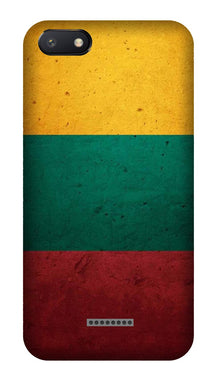 Color Pattern Mobile Back Case for Redmi 6A  (Design - 374)