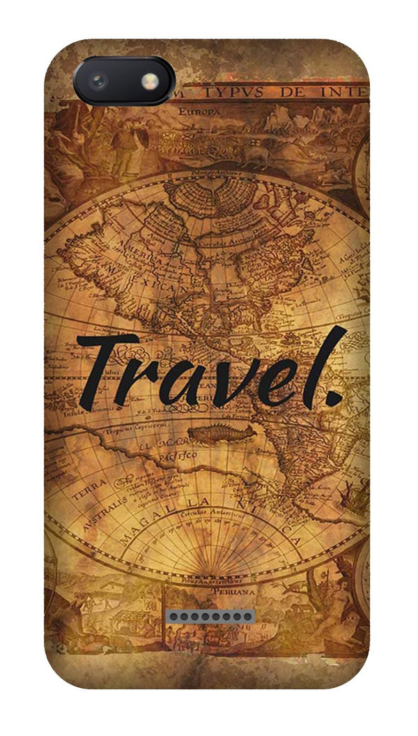 Travel Mobile Back Case for Redmi 6A  (Design - 375)