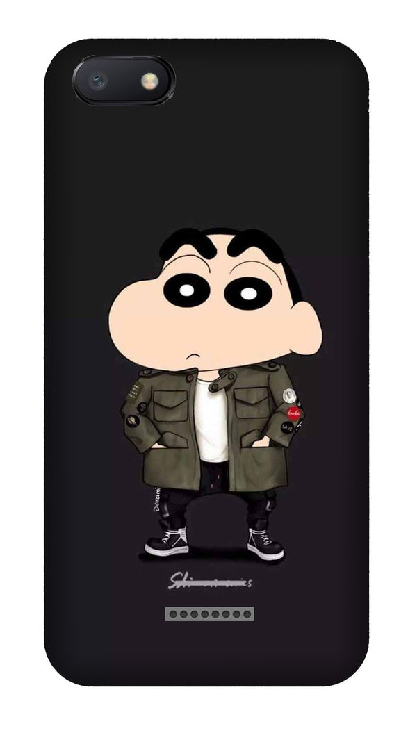 Shin Chan Mobile Back Case for Redmi 6A  (Design - 391)