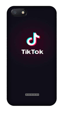 Tiktok Mobile Back Case for Redmi 6A  (Design - 396)