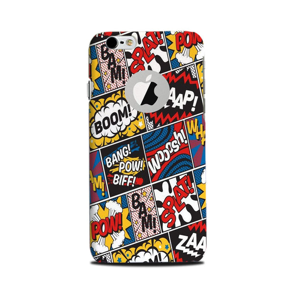 Boom Mobile Back Case for iPhone 6 Plus / 6s Plus Logo Cut  (Design - 302)