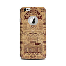 Hogwarts Mobile Back Case for iPhone 6 Plus / 6s Plus Logo Cut  (Design - 304)