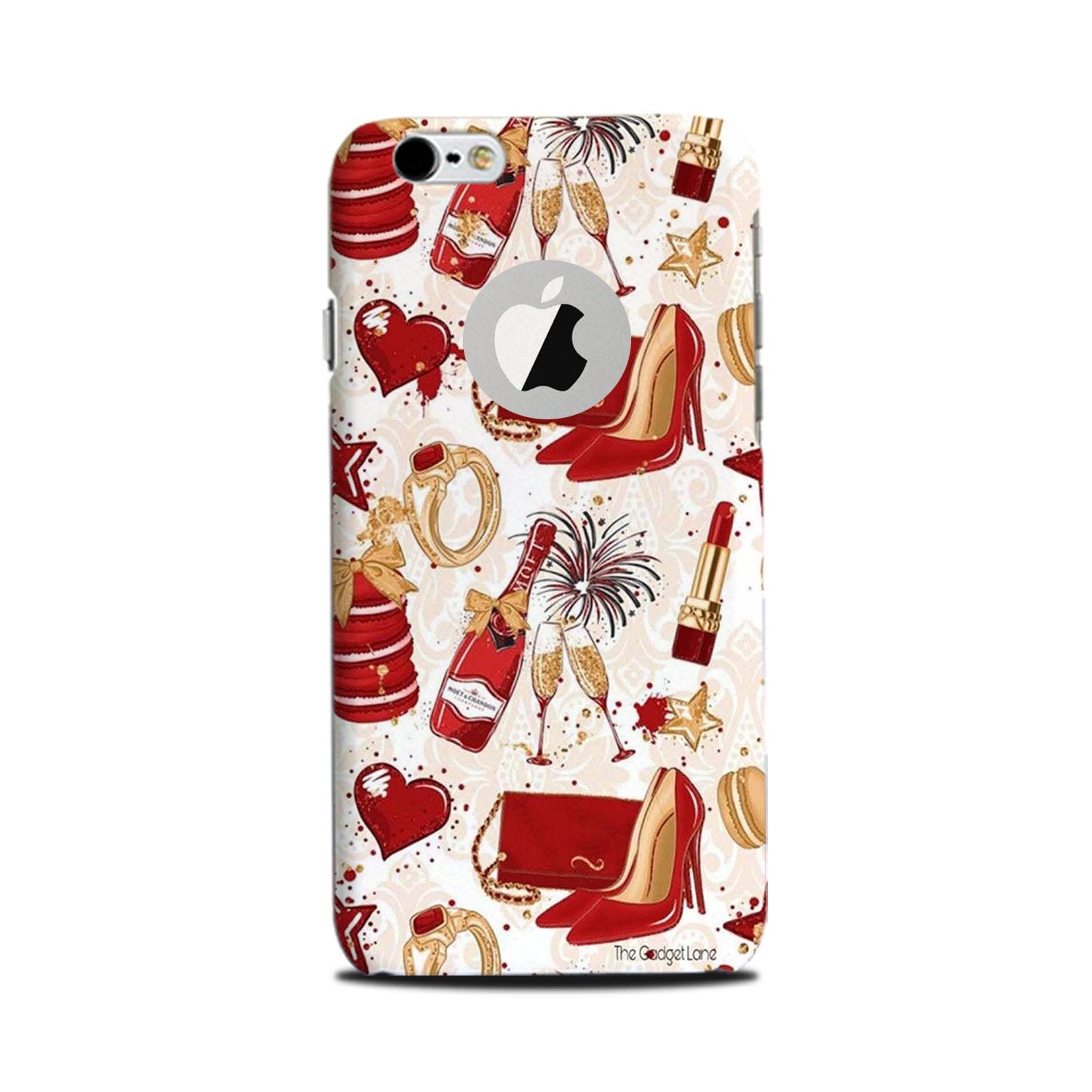 Girlish Mobile Back Case for iPhone 6 Plus / 6s Plus Logo Cut  (Design - 312)