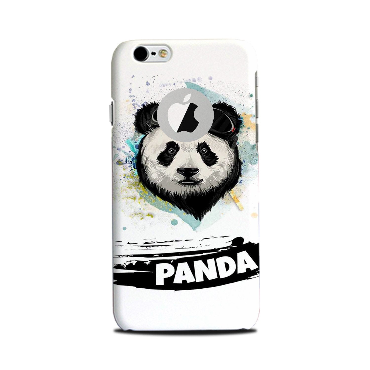 Panda Mobile Back Case for iPhone 6 Plus / 6s Plus Logo Cut  (Design - 319)