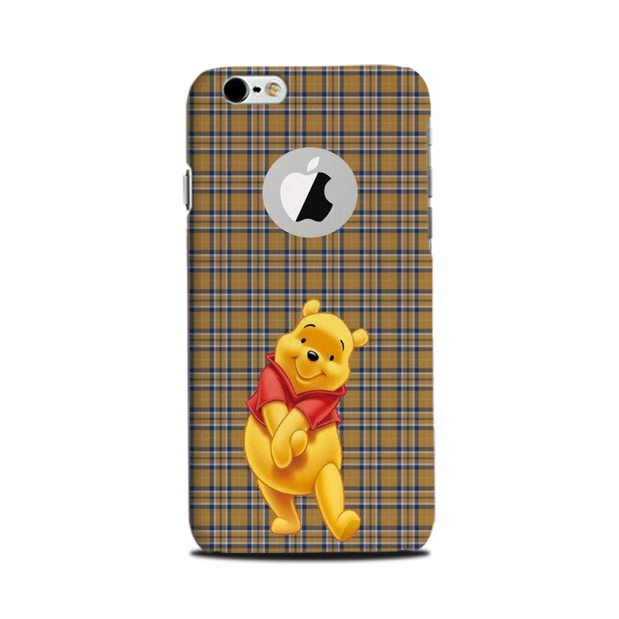 Pooh Mobile Back Case for iPhone 6 Plus / 6s Plus Logo Cut  (Design - 321)