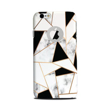 Marble Texture Mobile Back Case for iPhone 6 Plus / 6s Plus Logo Cut  (Design - 322)