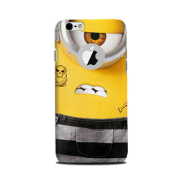 Minion Mobile Back Case for iPhone 6 Plus / 6s Plus Logo Cut(Design - 324)