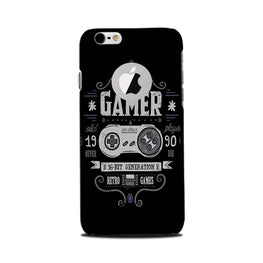 Gamer Mobile Back Case for iPhone 6 Plus / 6s Plus Logo Cut(Design - 330)