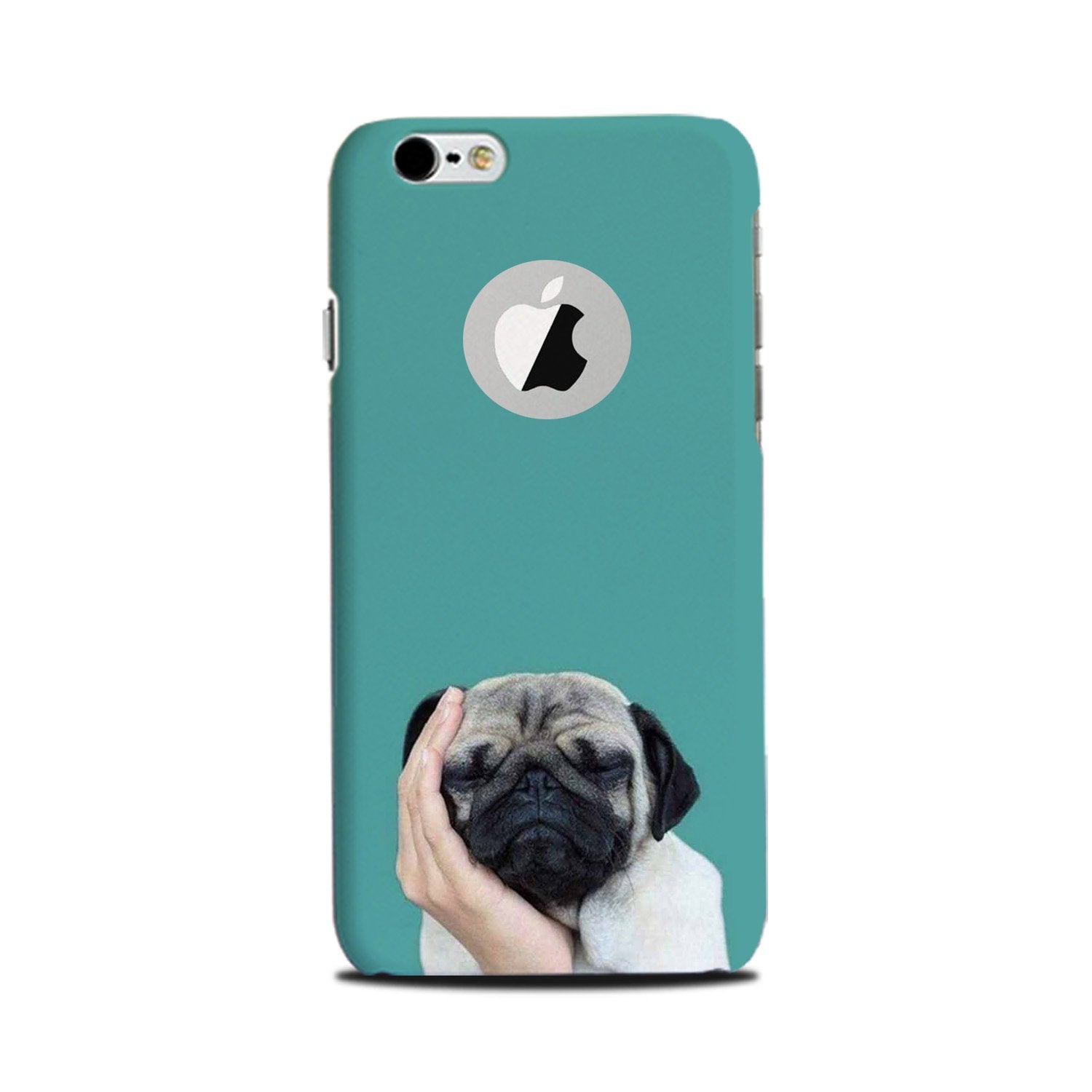 Puppy Mobile Back Case for iPhone 6 Plus / 6s Plus Logo Cut  (Design - 333)