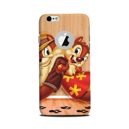 Chip n Dale Mobile Back Case for iPhone 6 Plus / 6s Plus Logo Cut(Design - 335)