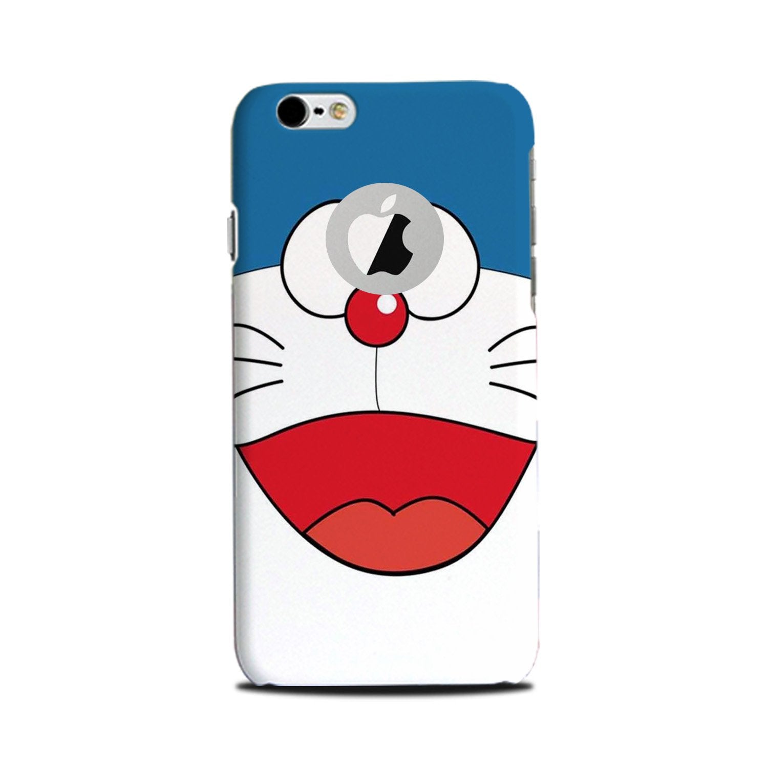 Doremon Mobile Back Case for iPhone 6 Plus / 6s Plus Logo Cut  (Design - 340)