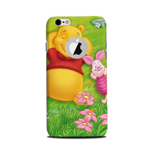Winnie The Pooh Mobile Back Case for iPhone 6 Plus / 6s Plus Logo Cut  (Design - 348)