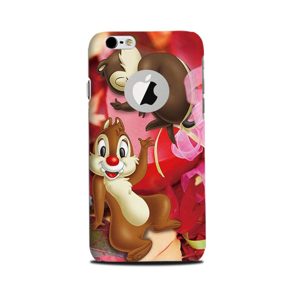 Chip n Dale Mobile Back Case for iPhone 6 Plus / 6s Plus Logo Cut  (Design - 349)