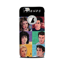 Friends Mobile Back Case for iPhone 6 Plus / 6s Plus Logo Cut  (Design - 357)
