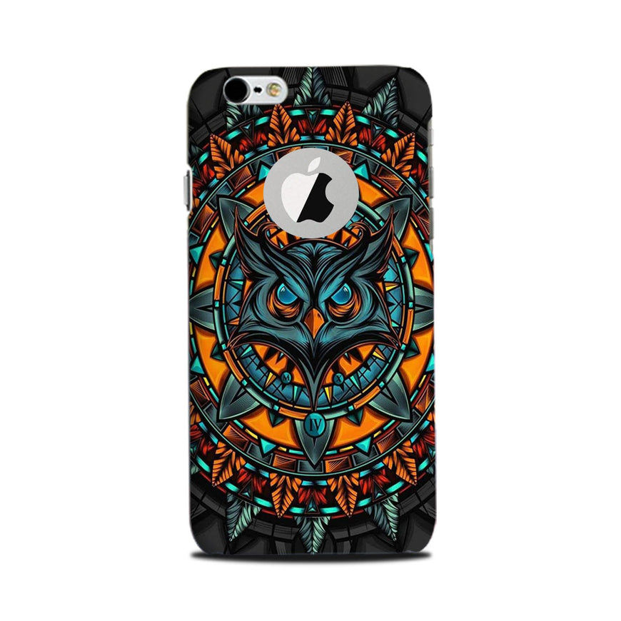 Owl Mobile Back Case for iPhone 6 Plus / 6s Plus Logo Cut  (Design - 360)