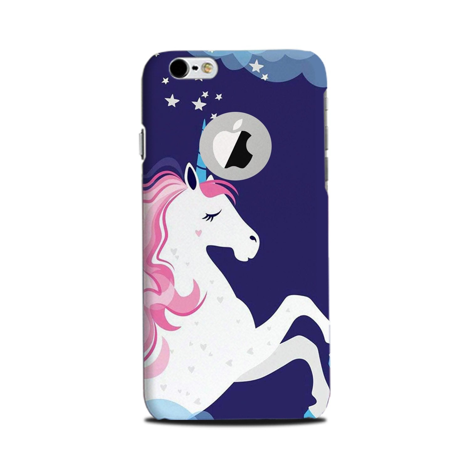 Unicorn Mobile Back Case for iPhone 6 Plus / 6s Plus Logo Cut  (Design - 365)