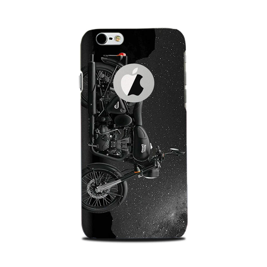 Royal Enfield Mobile Back Case for iPhone 6 Plus / 6s Plus Logo Cut  (Design - 381)