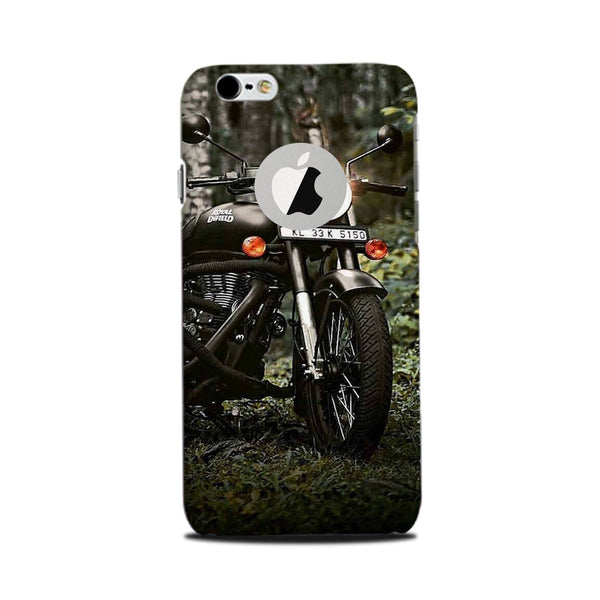 Royal Enfield Mobile Back Case for iPhone 6 Plus / 6s Plus Logo Cut  (Design - 384)