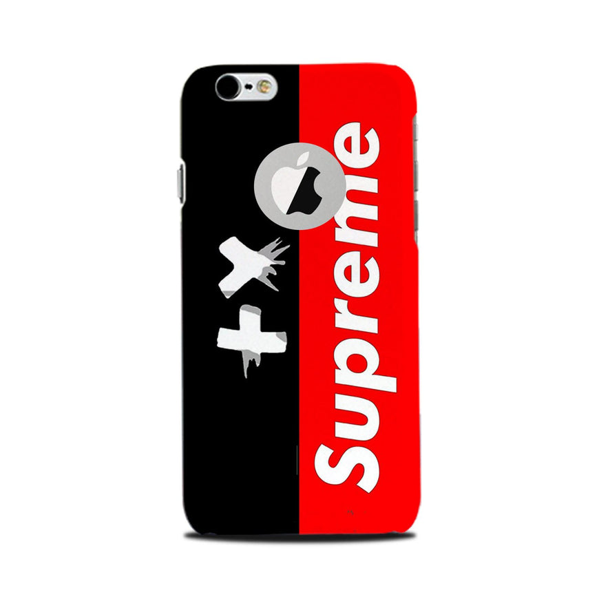 Supreme Mobile Back Case for iPhone 6 Plus / 6s Plus Logo Cut  (Design - 389)