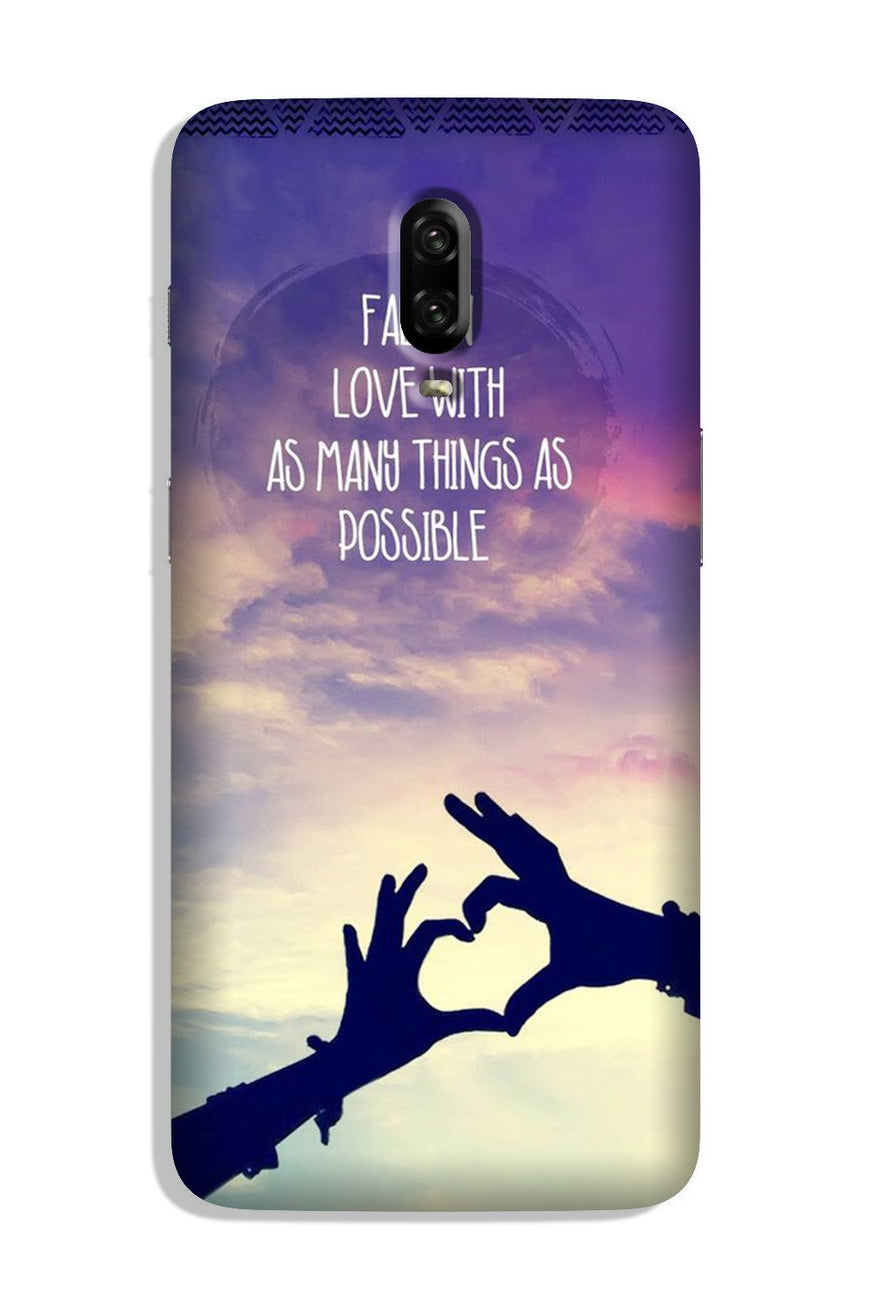 Fall in love Case for OnePlus 6T