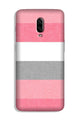 Pink white pattern Case for OnePlus 6T