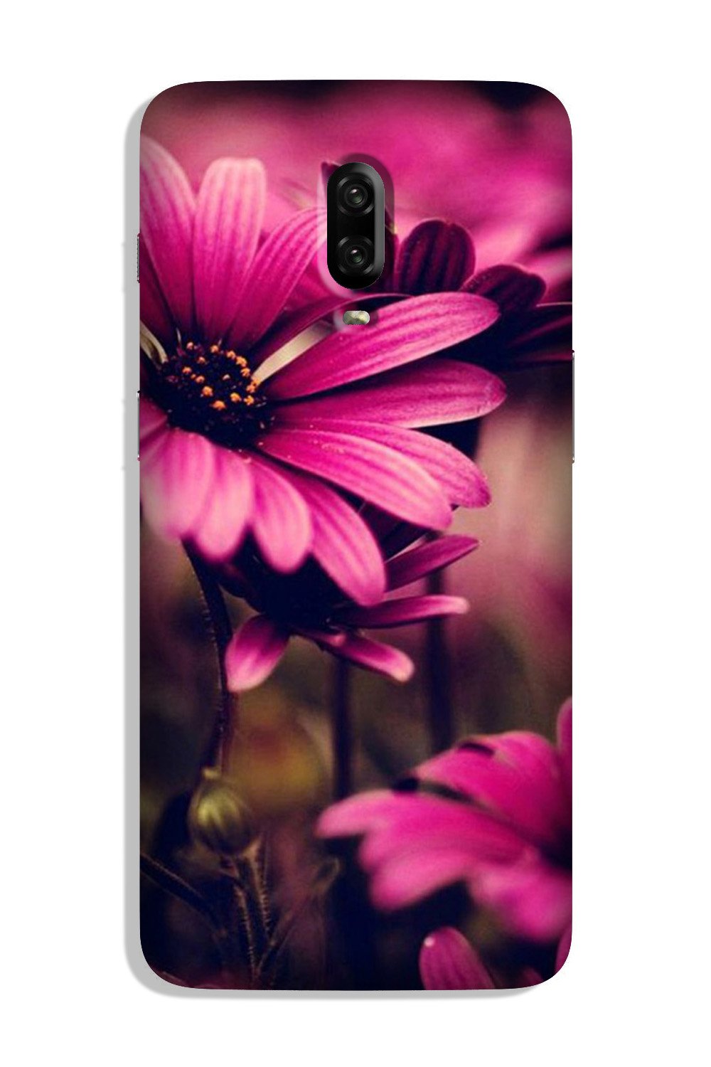 Purple Daisy Case for OnePlus 6T