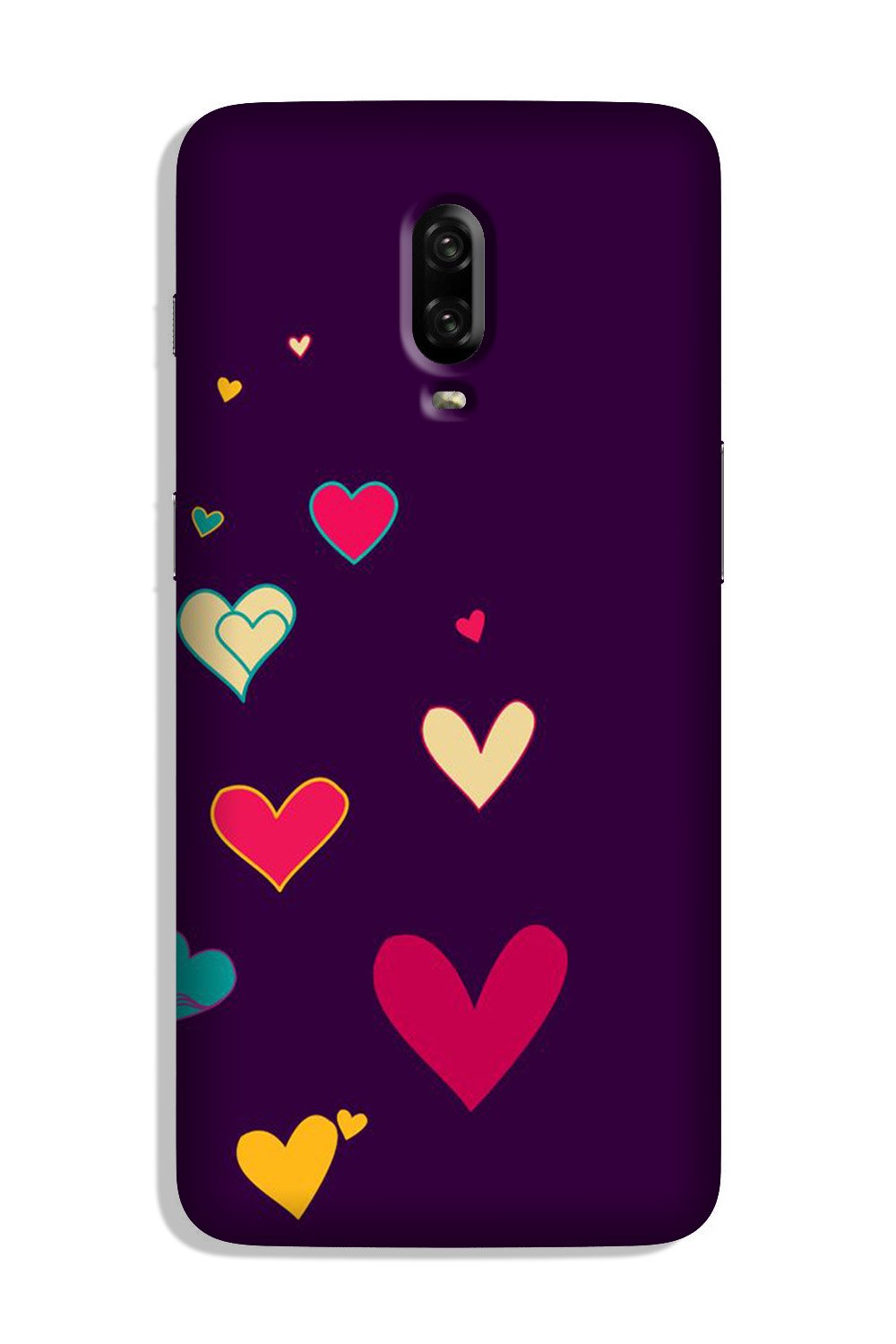 Purple Background Case for OnePlus 6T(Design - 107)