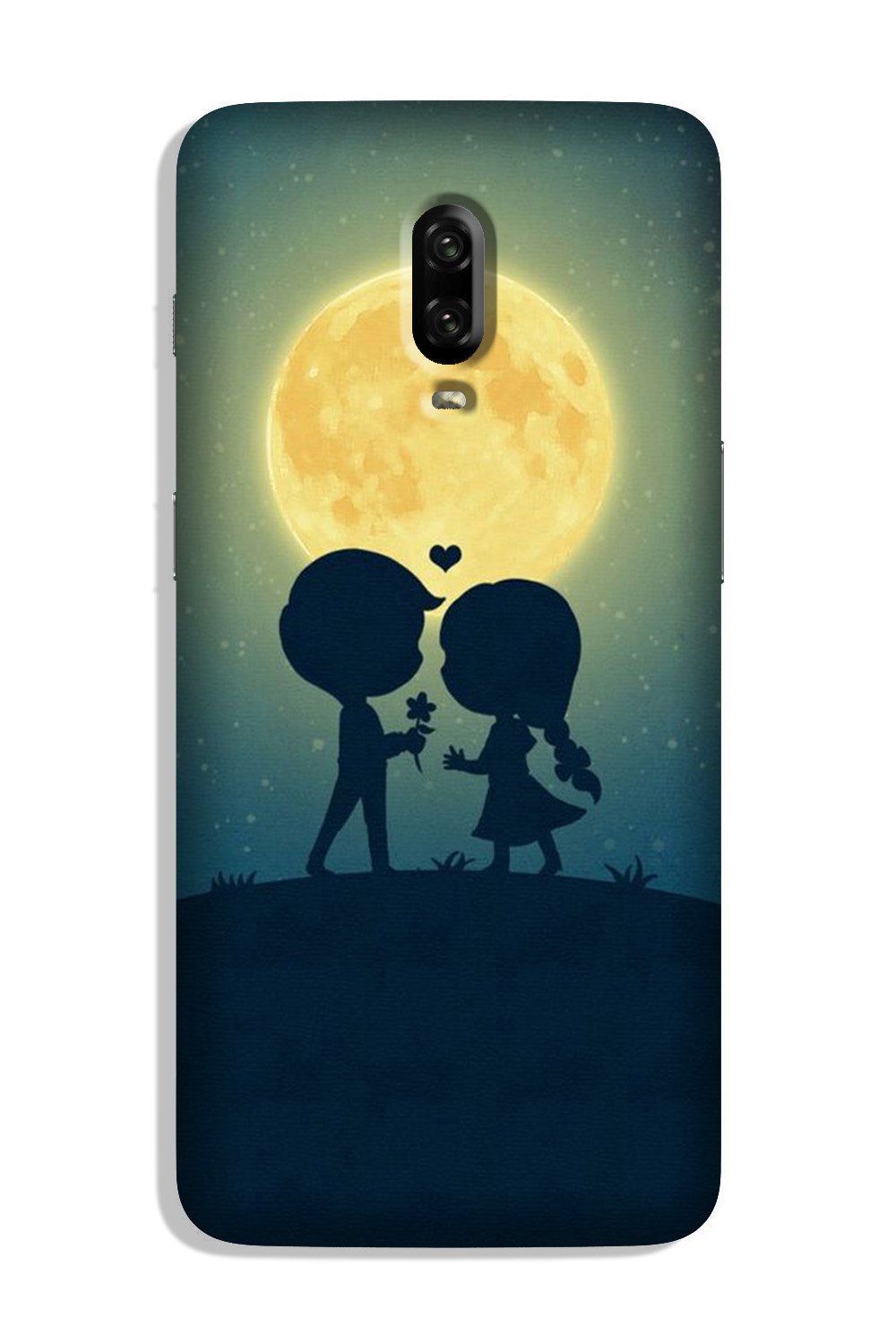 Love Couple Case for OnePlus 6T  (Design - 109)
