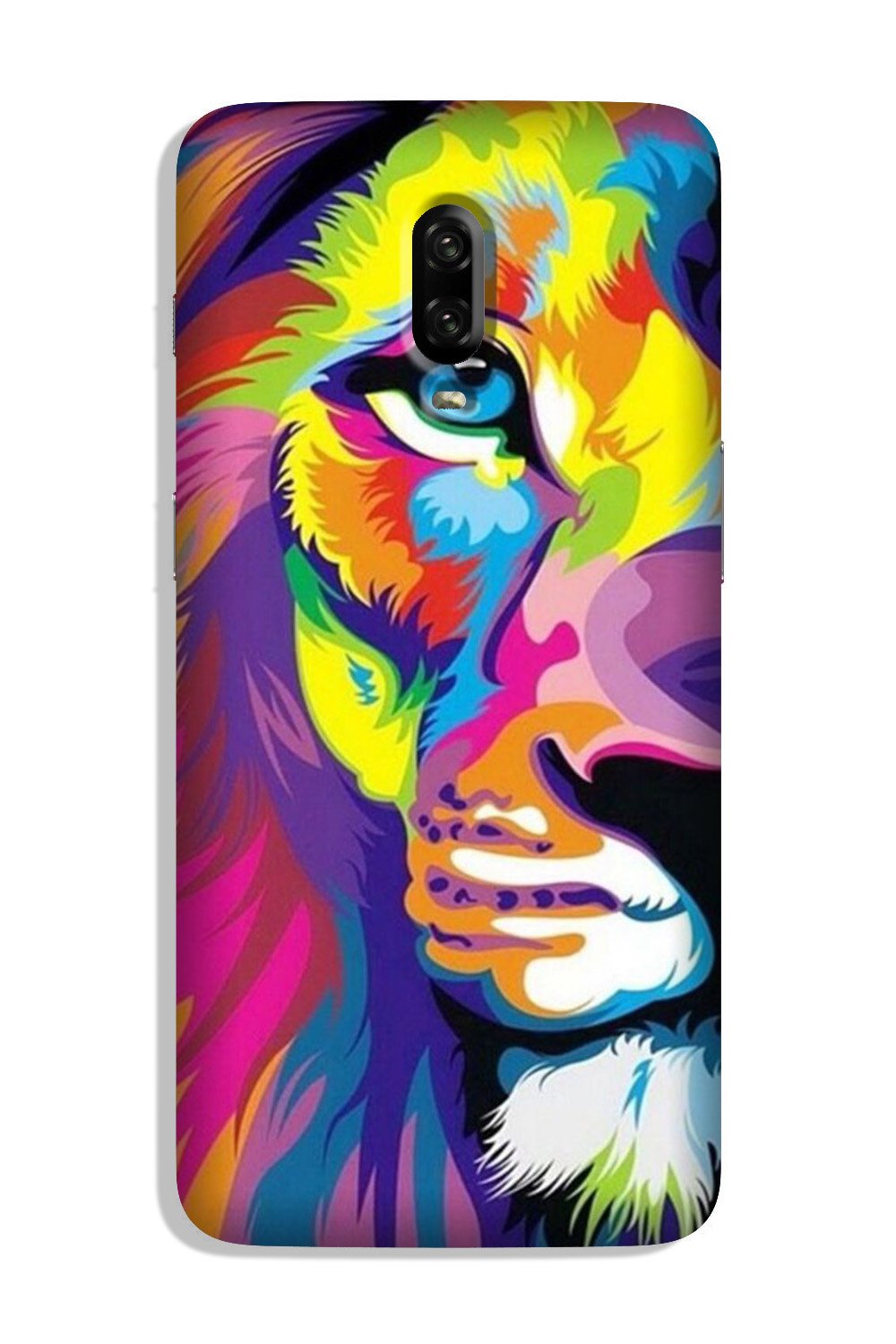 Colorful Lion Case for OnePlus 6T(Design - 110)