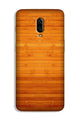 Wooden Look Case for OnePlus 6T  (Design - 111)