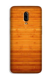 Wooden Look Case for OnePlus 6T  (Design - 111)