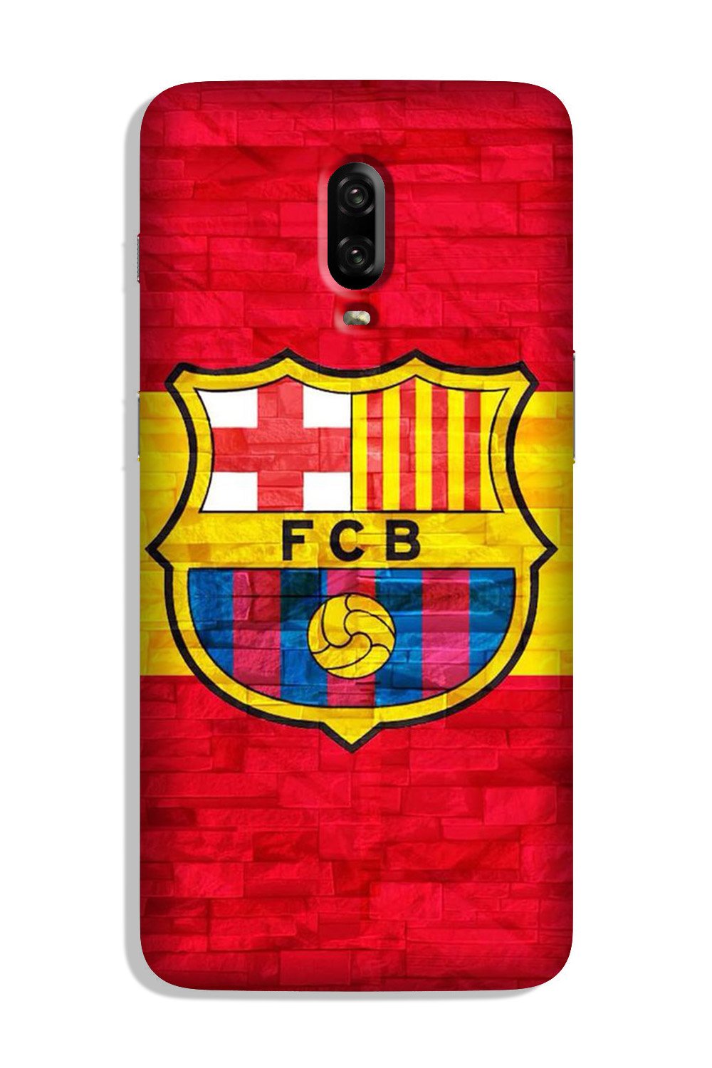 FCB Football Case for OnePlus 6T  (Design - 174)