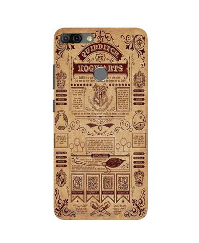 Hogwarts Mobile Back Case for Infinix Hot 6 Pro (Design - 304)