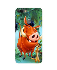 Timon and Pumbaa Mobile Back Case for Infinix Hot 6 Pro (Design - 305)
