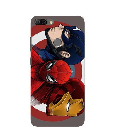 Superhero Mobile Back Case for Infinix Hot 6 Pro (Design - 311)