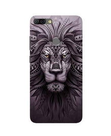 Lion Mobile Back Case for Infinix Hot 6 Pro (Design - 315)