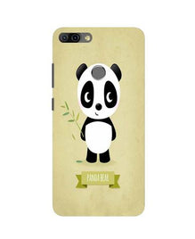 Panda Bear Mobile Back Case for Infinix Hot 6 Pro (Design - 317)