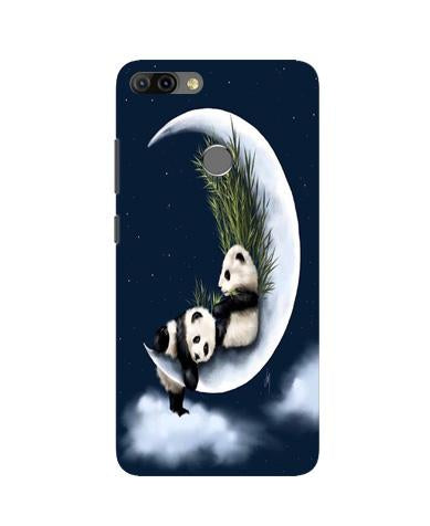Panda Moon Mobile Back Case for Infinix Hot 6 Pro (Design - 318)