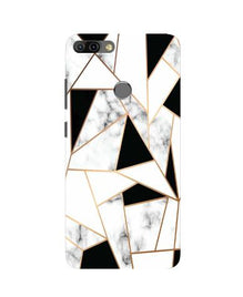 Marble Texture Mobile Back Case for Infinix Hot 6 Pro (Design - 322)