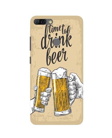 Drink Beer Mobile Back Case for Infinix Hot 6 Pro (Design - 328)
