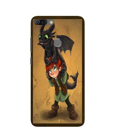 Dragon Mobile Back Case for Infinix Hot 6 Pro (Design - 336)