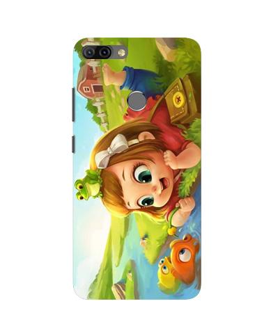 Baby Girl Mobile Back Case for Infinix Hot 6 Pro (Design - 339)